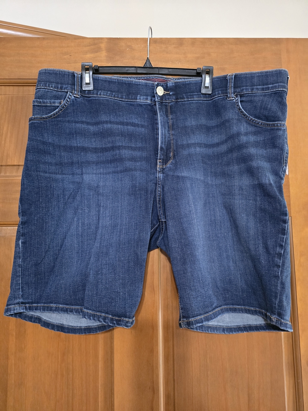 Lee Total Freedom Women's Dark Blue Denim Bermuda Shorts